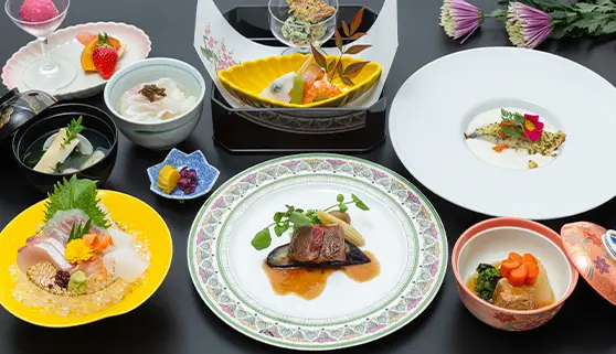 会食の料理イメージ