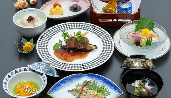 会食の料理イメージ