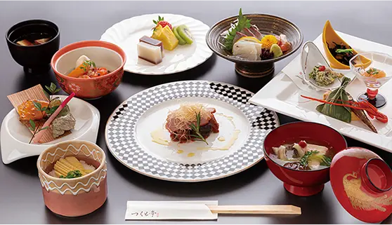 会食の料理イメージ